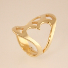 Opengewerkte ring - collectie Open your Heart