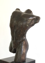 Mannentorso Agapimenos - bronzen beeld