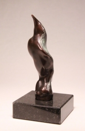 Bronzen beeld  `Let me Think`