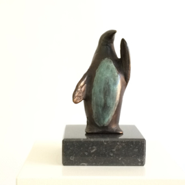 Pinguin no.2 "Thanks and goodbye" - brons