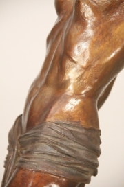 Muze - bronzen beeld