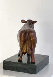 Bronzen beeld - Fleckvieh koe