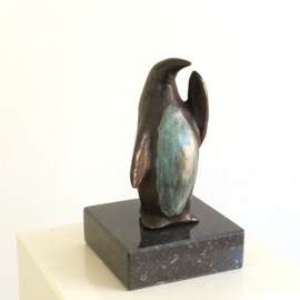 Pinguin no.2 "Thanks and goodbye" - brons