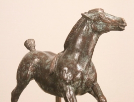 Paardenbeeld  'La Lutte'