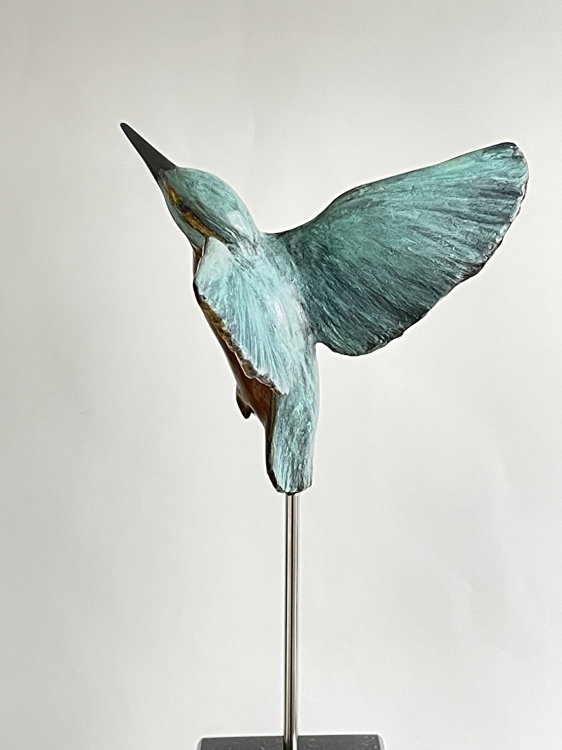 Bronzen beelden vogels uit galerie