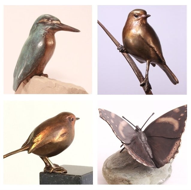 Bird art - sculptures