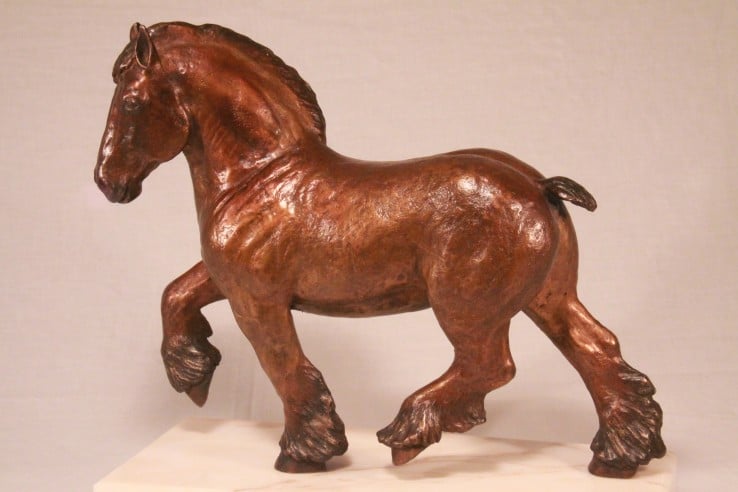 Bronzen beelden paarden