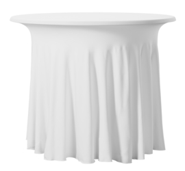 Tafelhoes Wave Bistro ø85 cm Wit