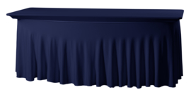 Tafelhoes Wave Bistro ø85 cm Navyblauw