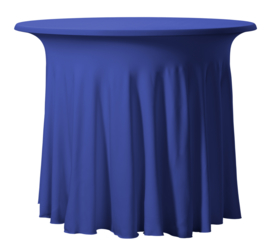 Tafelhoes Wave Bistro ø85 cm Blauw