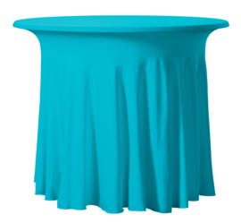 Tafelhoes Grandeur ø180 cm Turquoise