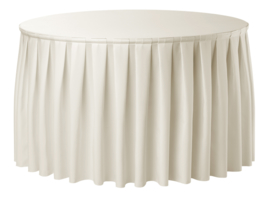 Combirok Boxpleat ø122 cm Crème