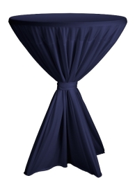 Statafelhoes Fiesta Navyblauw ø80-90 cm