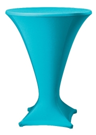 Statafelhoes Cocktail turquoise