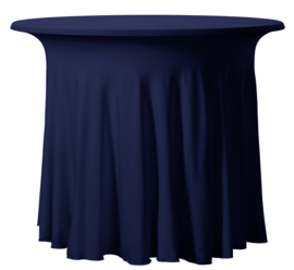 Tafelhoes Grandeur 183 x 76 cm Navyblauw