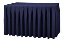 Combirok Boxpleat 183 x 76 cm Navyblauw