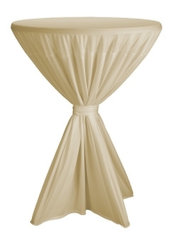 Statafelhoes Fiesta Champagne ø80-90 cm