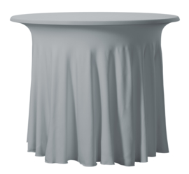 Tafelhoes Wave Bistro ø85 cm Grijs