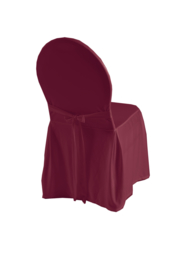 Stoelhoes Excellent met strik Bordeaux