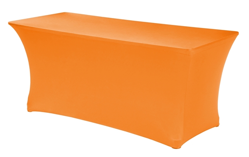 Tafelhoes Symposium 183 x 76 cm Oranje met topcover