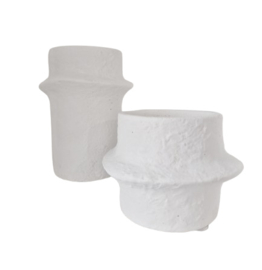 Kandelaar beton wit M