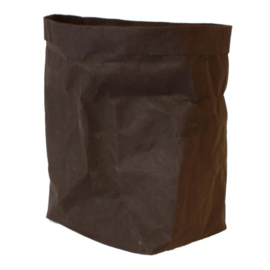 Paperbag / opberger L zwart