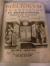 Concordantiae bibliorum ad antiquos et novos codices diligenter collectae et auctae