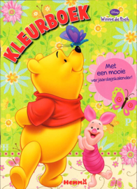 Kleurboek & stickerboek Winnie de Poeh (nieuw)