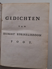 Poot, Hubert Korneliszoon-Gedichten