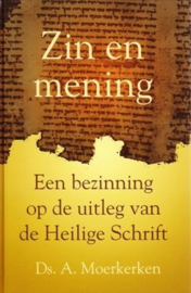 Moerkerken, Ds. A.-Zin en mening