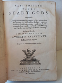 Augustinus, Aur.-Van de Stadt Godts