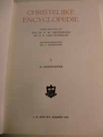 Grosheide, Prof. Dr. F.W. en Itterzon, Dr. G.P. van-Christelijke Encyclopedie