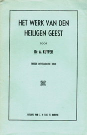 Kuyper, Dr. A.-Het werk van den Heiligen Geest