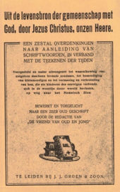 NN-Uit de levensbron der gemeenschap met God, door Jezus Christus, onzen Heere
