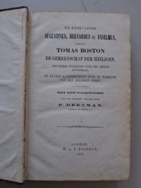 Augustinus e.a.-De Kerkvaders Augustinus, Bernardus en Anselmus