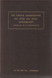 Leenmans, Ds. H.A.-De grote Onbekende en hoe Hij Zich openbaart
