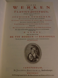 Josephus, Flavius-Alle de werken