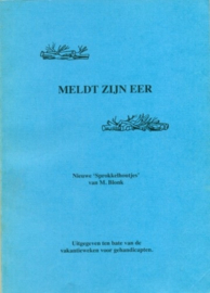 Blonk, M.-Meldt Zijn eer