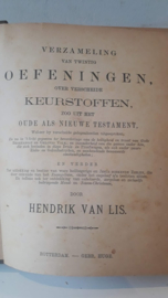 Lis, Hendrik van-Verzameling van twintig Oefeningen