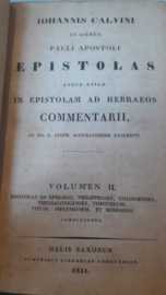 Calvini, Ioannis-Comentarii (vier delen)