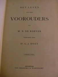 Roever, Mr. N en Dozy, Dr. G.J.-Het Leven van onze Voorouders