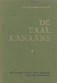 Kohlbrugge, Dr. H.F.-De taal Kanaans