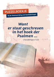 Haan-Nagtegaal, C.C.W. den-Want er staat geschreven in het boek der Psalmen (nieuw)