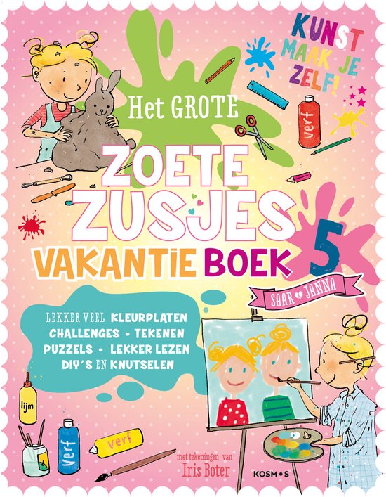 Zoete, Hanneke de-Het grote Zoete Zusjes vakantieboek (nieuw)