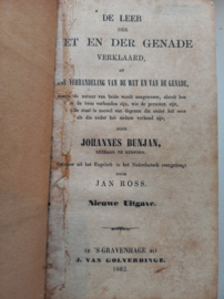 Bunjan, Johannes-De Leer der Wet en der Genade verklaard