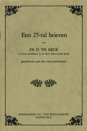 Keck, Ds. D.Th.-Een 25-tal brieven