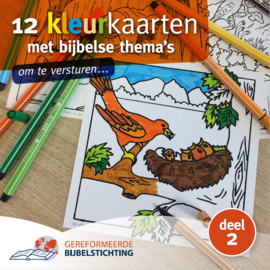 GBS-12 kleurkaarten met bijbelse thema's om te versturen... (deel 2) (nieuw)