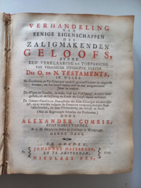 Comrie, Alexander-A.B.C. des Geloofs en Eigenschappen des Zaligmakenden Geloofs
