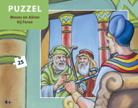 Puzzel Mozes en Aäron bij Farao (nieuw)