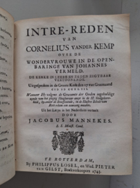 Ridderus, Fransiscus (e.a.)-Convoluut (1678-1747)